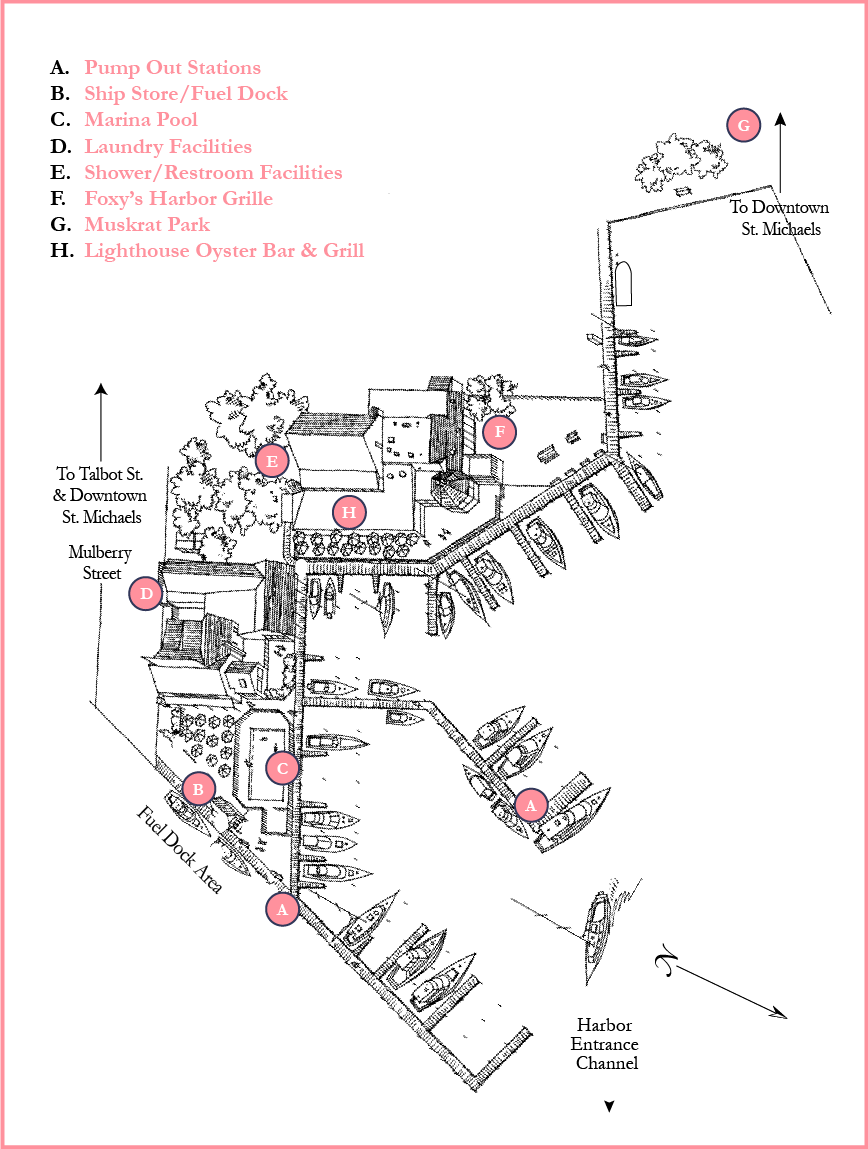 Map | St. Michaels Marina